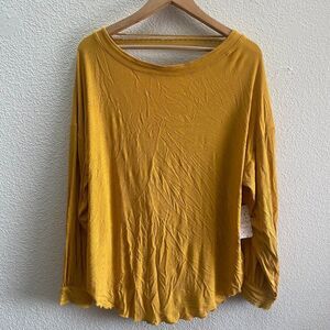 Free People Shimmy Shake Top Low Open Back Small OB1005812 NWT $78 Untamed Gold